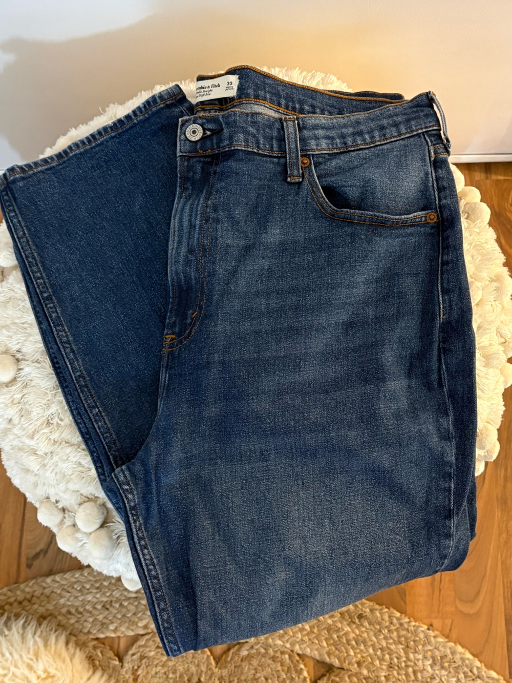 Abercrombie & Fitch | Ankle Straight Ultra High Rise Jeans